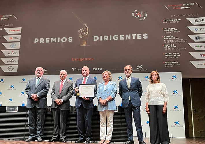 Foto TK Elevator gana el premio a Trayectoria Empresarial 2023 de Dirigentes Digital.